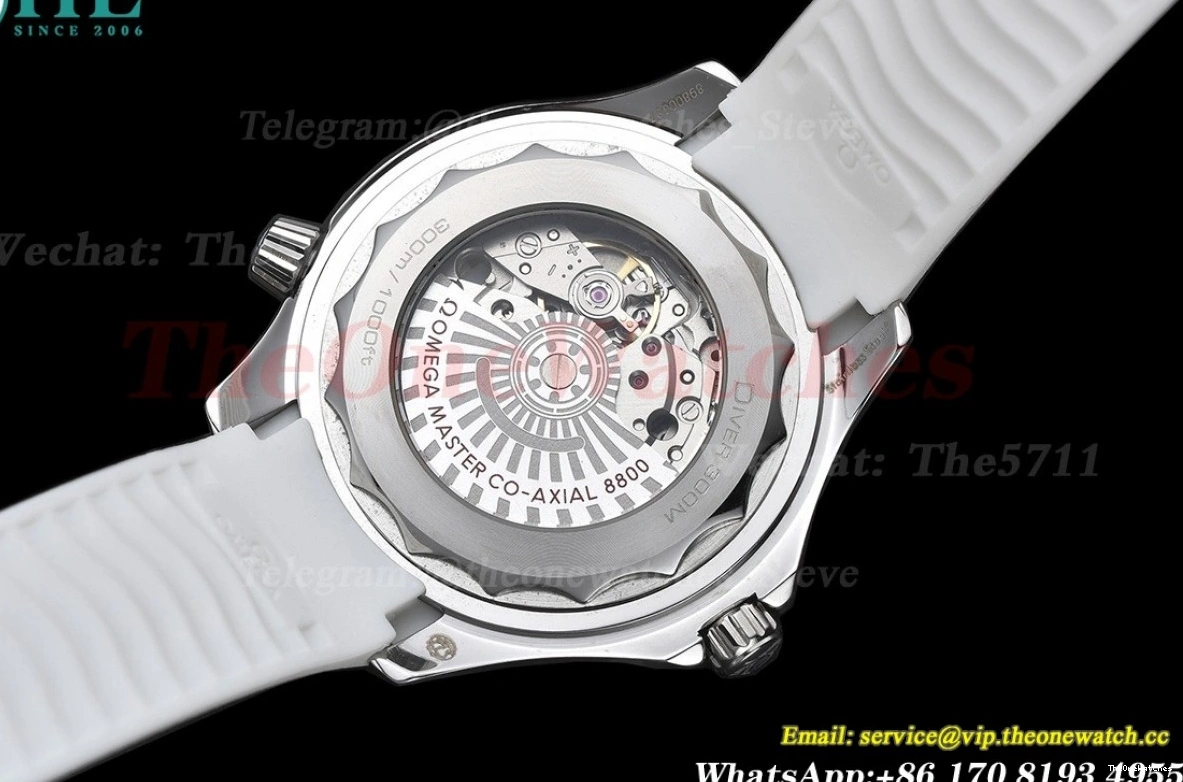 GDF SS 300m Dial White MY8215 Seamaster 42mm RU 0517